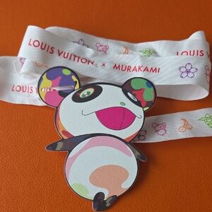 Louis Vuitton x Murakami Multicolor Panda and Ribbon